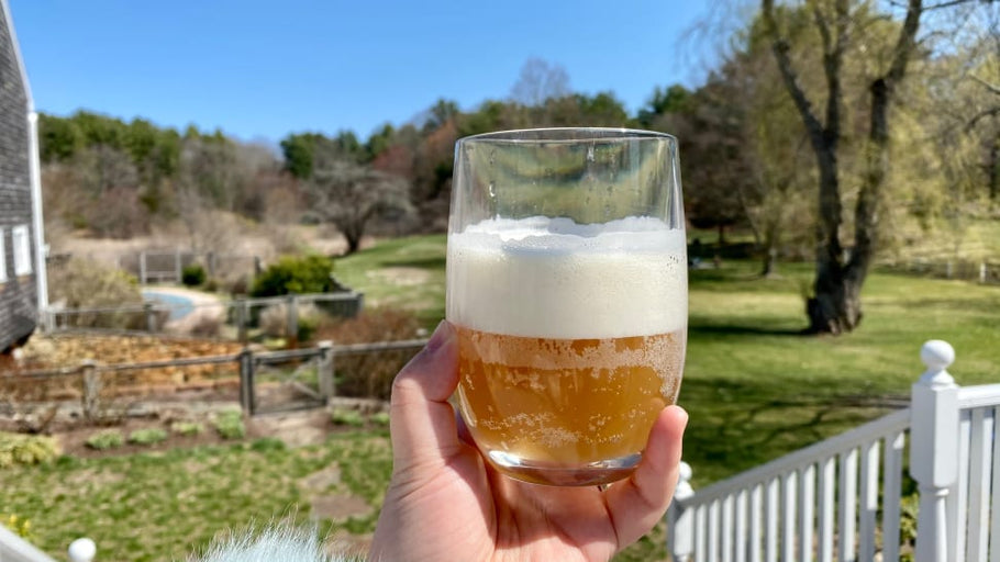 I brewed beer in my basement with this automated brewing system