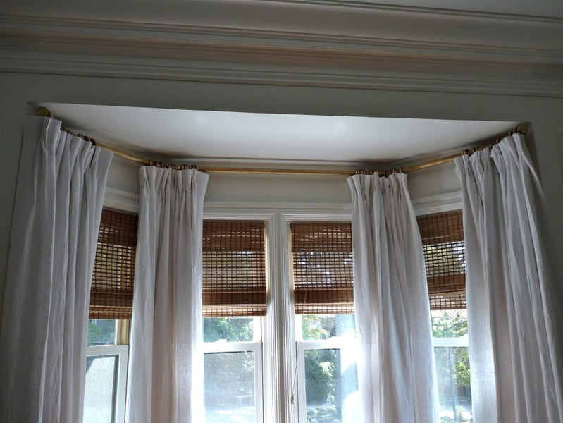 Images Wood Double Curtain Rod