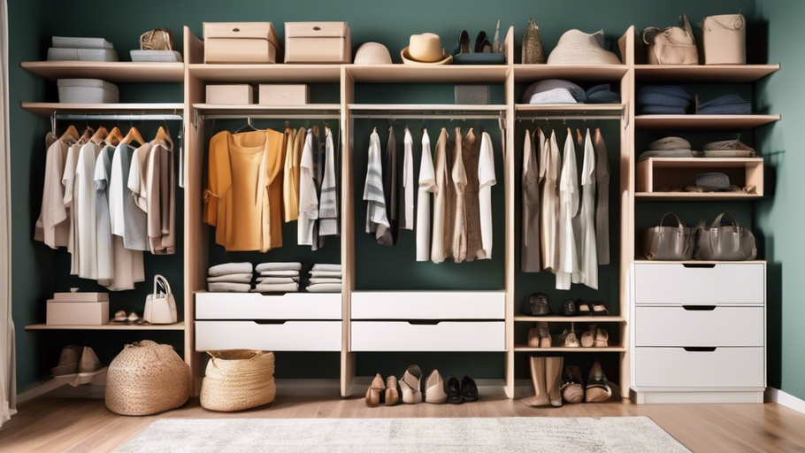 Bedroom Closet Organization: Simple Solutions