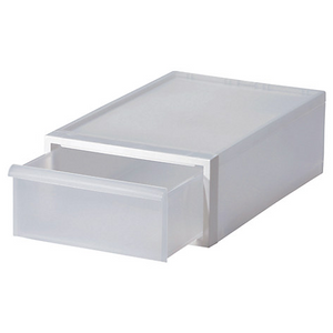 Closet System Drawer, Small White D1
