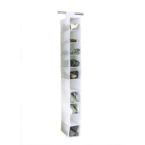 Nonwoven 10-Shelf Closet Organizer