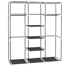 Load image into Gallery viewer, Shop here hello22 69 closet organizer wardrobe closet portable closet shelves closet storage organizer with non woven fabric quick and easy to assemble extra strong and durable extra space