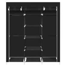 Load image into Gallery viewer, Top hello22 69 closet organizer wardrobe closet portable closet shelves closet storage organizer with non woven fabric quick and easy to assemble extra strong and durable extra space