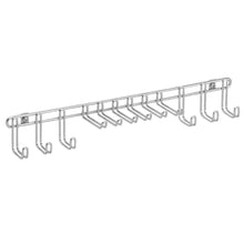 Load image into Gallery viewer, Try interdesign classico wall mount closet organizer rack for ties belts chrome