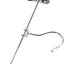 Load image into Gallery viewer, Shop here lohas home 4 tier skirt hangers pants hangers closet organizer stainless steel fold up space saving hangers 2 pieces