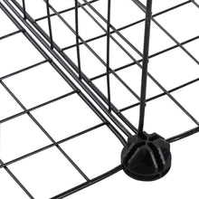 Load image into Gallery viewer, Discover the best genenic 12 cube closet organizer garage storage racks sets shelf cabinet wire grids panels and units for books plants toys shoes clothes stainless steel black