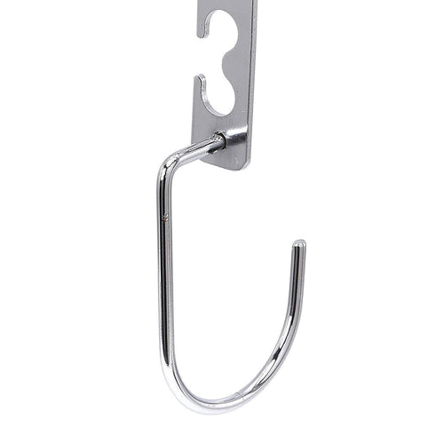 Kitchen star fly magic hangers space saving hangers magical clothing hanger with hook stainless steel wonder closet organizer 10 pack