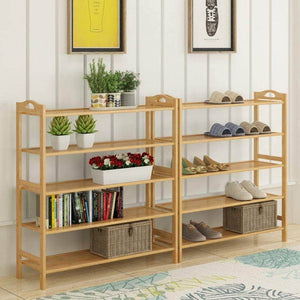 Best gx xd simple multi layer bamboo shoe rack dust proof multifunction shoe tower shoe cabinet space saving easy to assemble shoe organizer unit entryway shelf organize your closet cabinet or entryway r