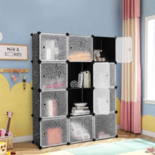 Load image into Gallery viewer, Purchase tangkula diy storage cubes portable clothes closet wardrobe cabinet bedroom armoire diy storage organizer closet 12 cubes