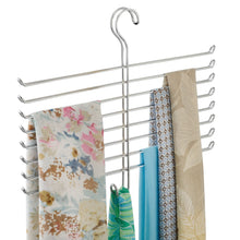 Load image into Gallery viewer, Save interdesign classico spine scarf closet organizer hanger set of 2 holder