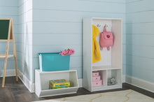 Load image into Gallery viewer, Order now closetmaid 1499 kidspace open storage locker 49 inch height white