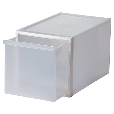 Closet System Drawer, Large White D3