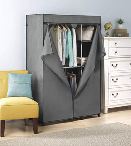 Selection whitmor deluxe utility closet 5 extra strong shelves removable cover