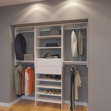 Load image into Gallery viewer, Modular Closets 6.5 ft Closet Organizer System - 78 inch - Style B